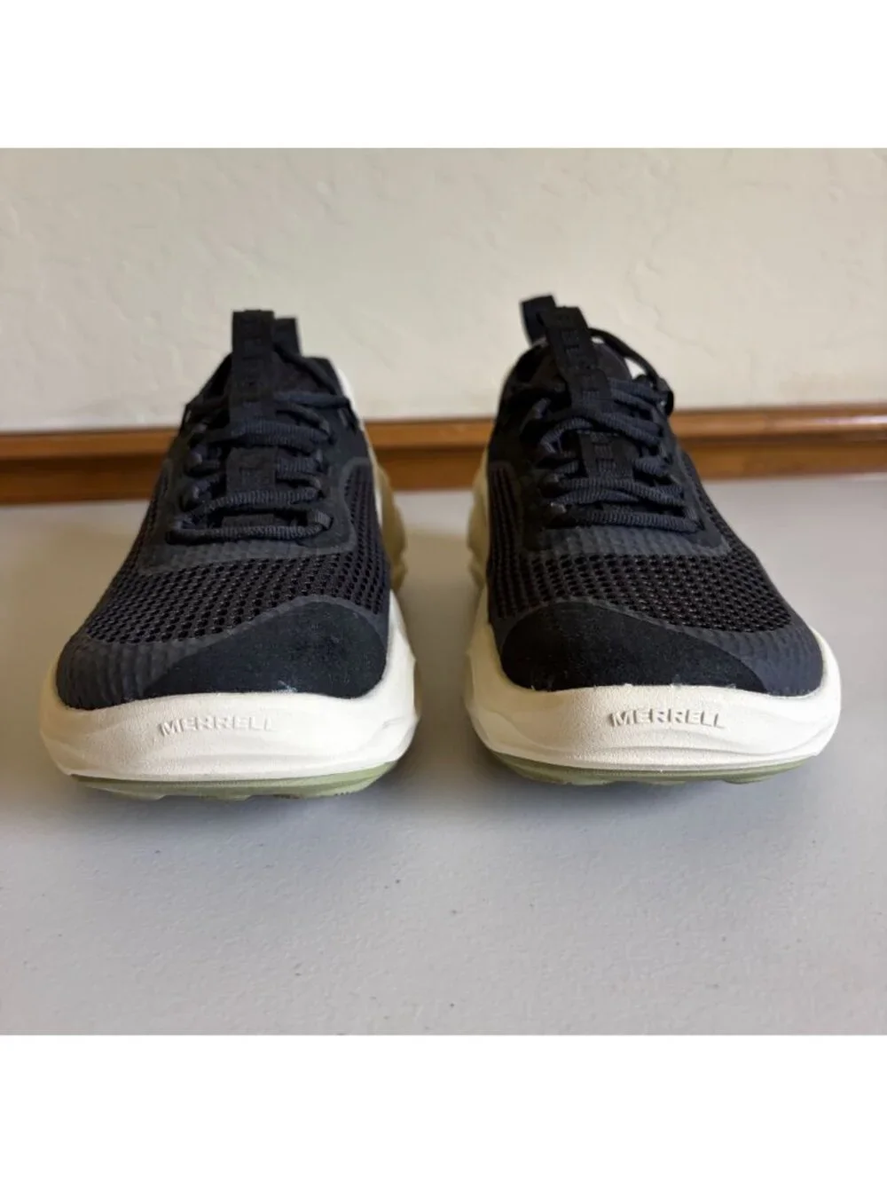 Merrell Hydro Next Gen Hiker Shoes Men's US 8 Black Cream FloatMax Chunky Midsol